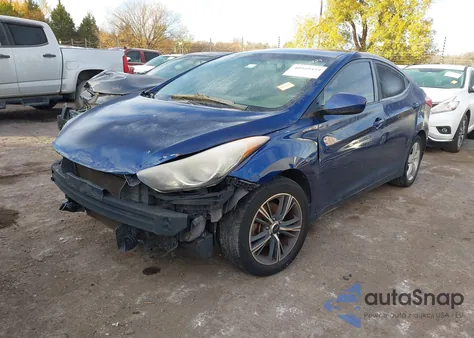 2013 Hyundai Elantra Gls z USA, uszkodzony, nr VIN KMHDH4AE0DU871924